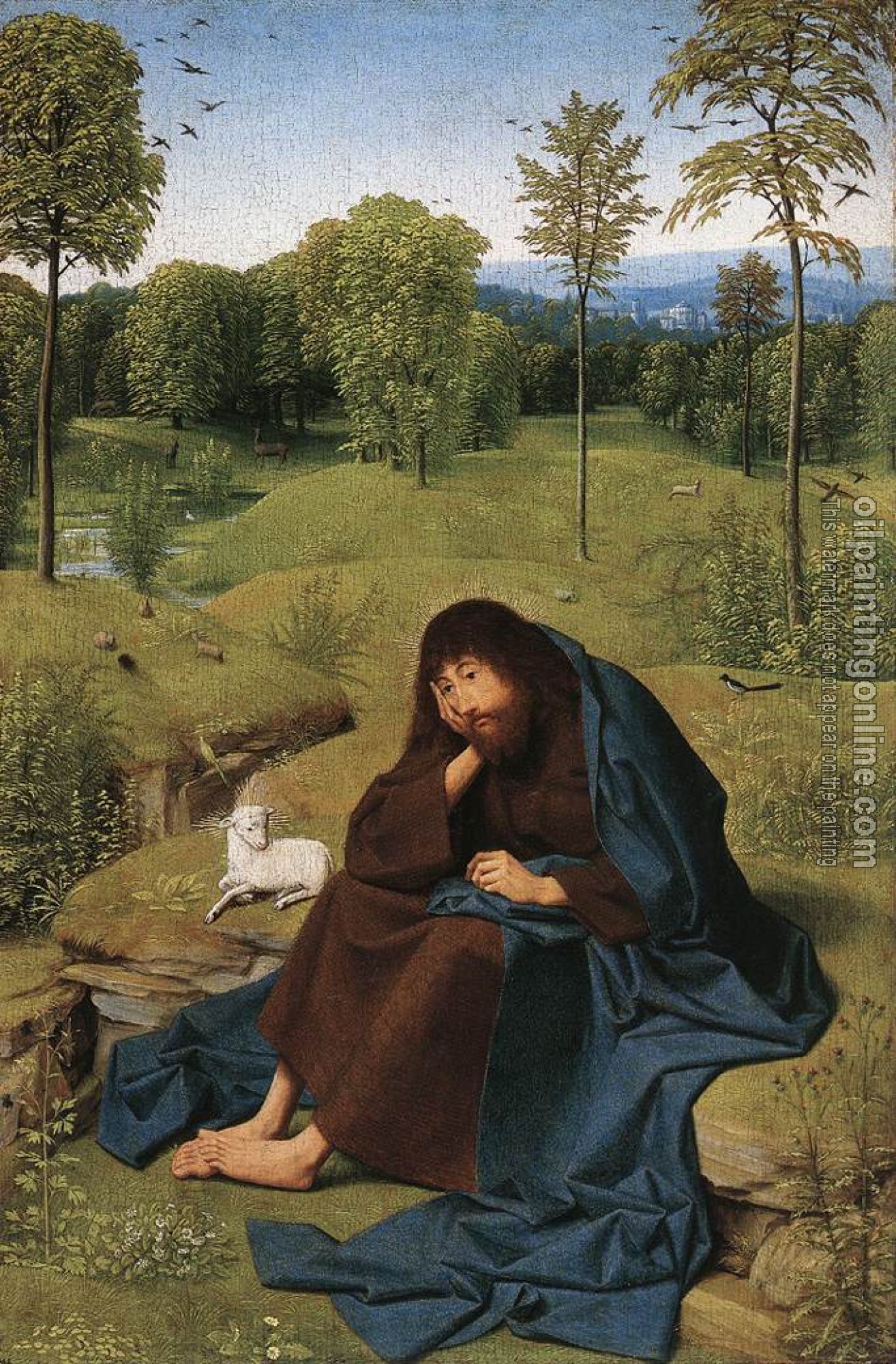 Geertgen tot Sint Jans - John the Baptist in the Wilderness